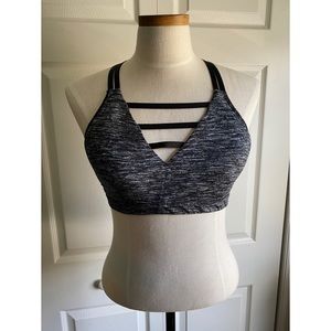Victoria’s Secret | Black Marbled Sports Bra